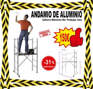 ESCALERAS Y ANDAMIOS DE ALUMINIO