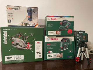 Kit herramientas bosch a bateria