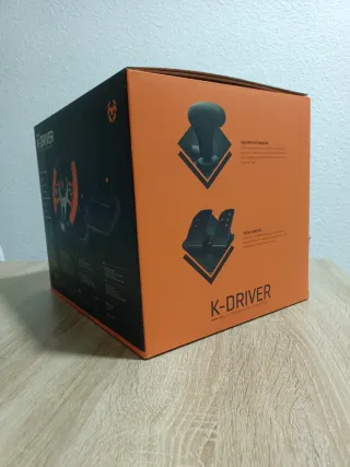 Volante KROM K-DRIVER Multi-Plataforma