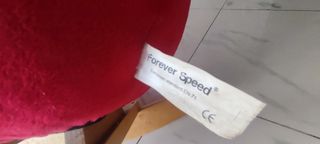 Cavallo a dondolo coccinella in legno