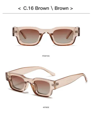 Occhiali da sole moderni e nuovi