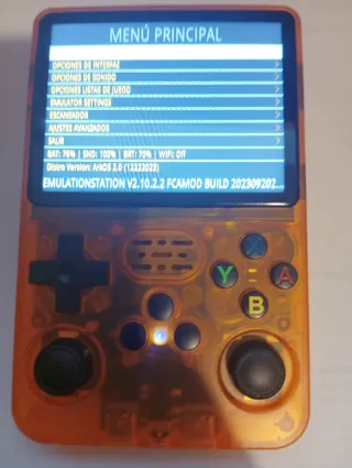 Consola Portátil R36S 128gb Naranja