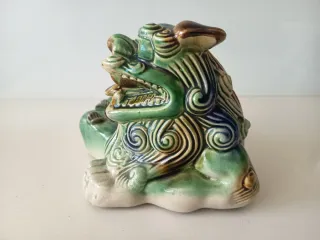 Figura Dragón Foo Cerámica