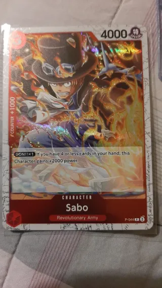 Carte One Piece Sabo - Set 6 Carte