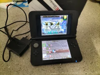 Nintendo 3DS XL Nera + Caricatore