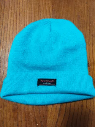 Berretto Thermolite azzurro/Turchese da Uomo