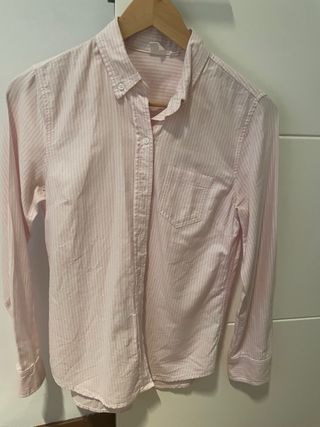 Camisa Gap Mujer Rayas Rosas