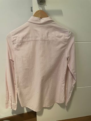Camisa Gap Mujer Rayas Rosas