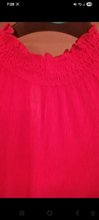 Top Cortefiel Rosa Talla L