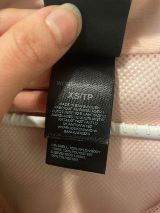 Chubasquero The North Face Mujer Azul/Rosa