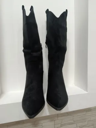 Stivali Camperos Neri Donna