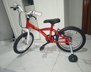 Bicicleta infantil Orbita roja
