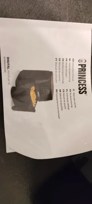 Freidora de aire Princess