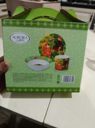 Vajilla infantil Aurora