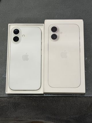 iPhone 16 Blanco como a estrenar 128gb