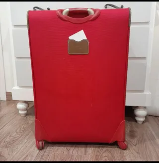 Maleta Tommy Hilfiger Roja Original