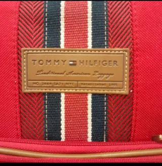 Maleta Tommy Hilfiger Roja Original