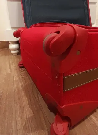 Maleta Tommy Hilfiger Roja Original