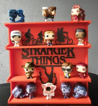Estantería Stranger Things Roja