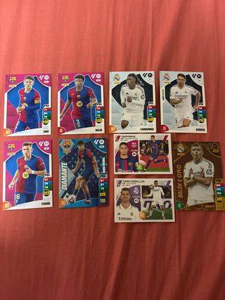 Adrenalyn Liga diamante fermin mbappe balon de oro