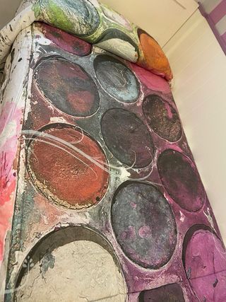 Colcha Cama 105 cm Multicolor