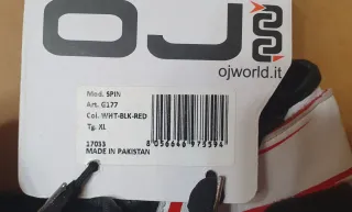 Guantes OJ Motorista Reforzados talla XL