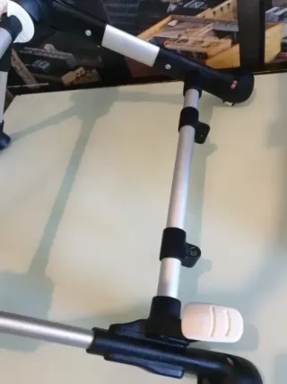 CHASIS BUGABOO FOX PLATA REPUESTO/RECAMBIO