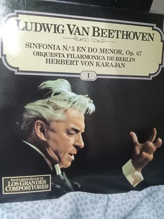 Vinilo Beethoven Sinfonía 5 Karajan