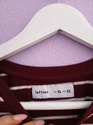 Camiseta Lefties Rayas Talla XL