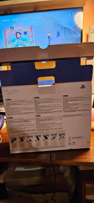 Scatola PS2 Slim Sony