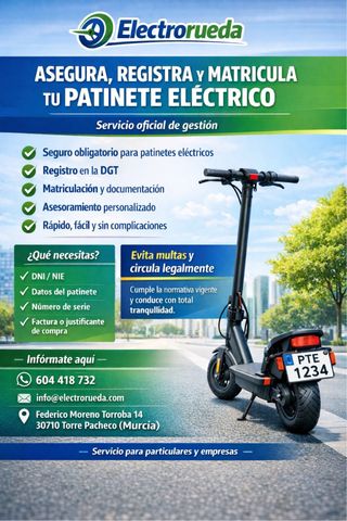 Seguro patinete eléctrico
