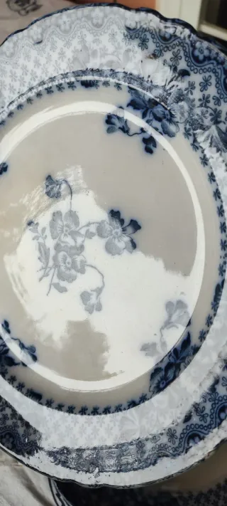 2 Piatti Burslem England 1893