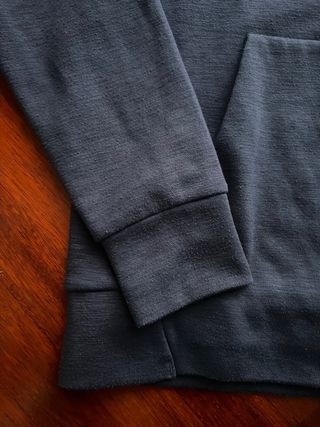 Felpa Nike con cappuccio zip blu taglia S