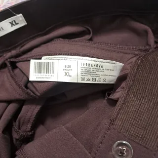 Pantalone donna marrone taglia XL + calzamaglia XS