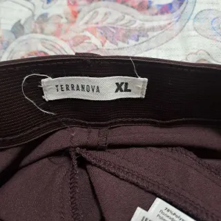 Pantalone donna marrone taglia XL + calzamaglia XS