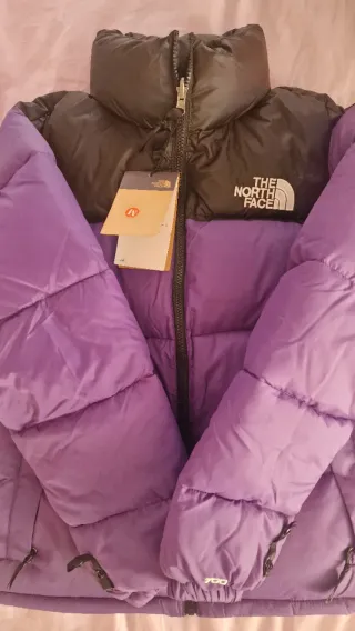 Piumino The North Face 700 Viola/Nero M