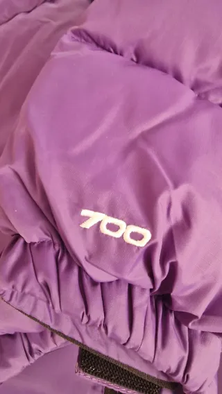 Piumino The North Face 700 Viola/Nero M