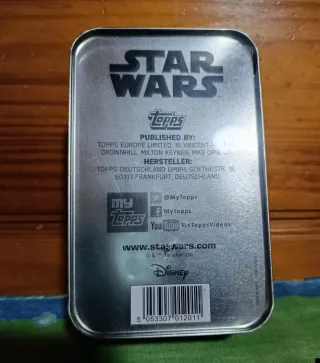 Star Wars Lata Coleccionista 48 Cromos precintada