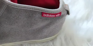 Vintage Adidas Originals Relace Mid Grey & Red S