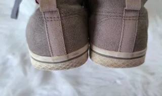 Vintage Adidas Originals Relace Mid Grey & Red S