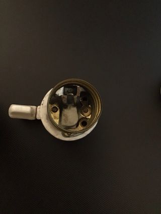 Portalamparas Porcelana Simón con Interruptor