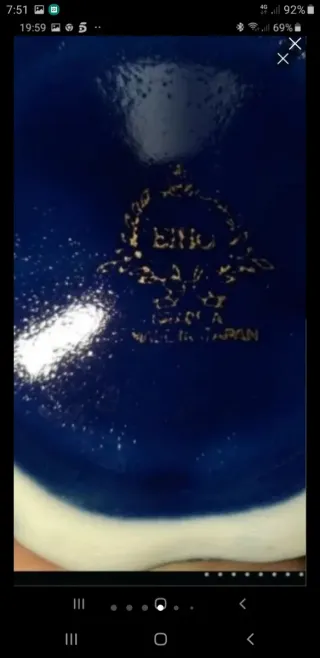 Antiguo juego café porcelana China