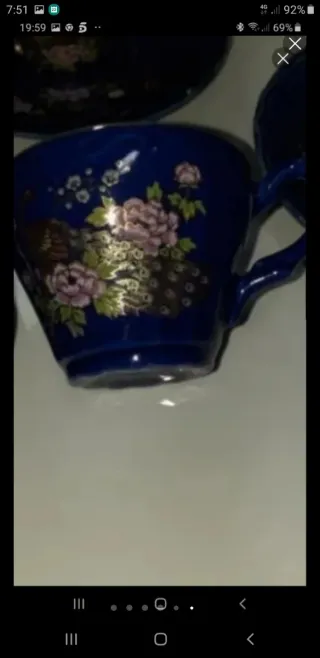 Antiguo juego café porcelana China