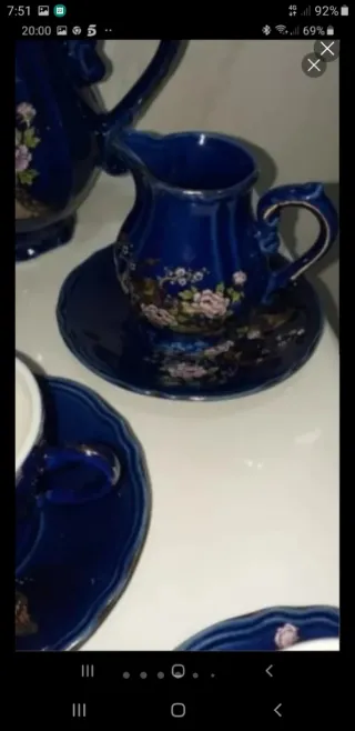 Antiguo juego café porcelana China