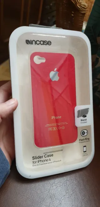 Custodia rigida iPhone 4 rossa