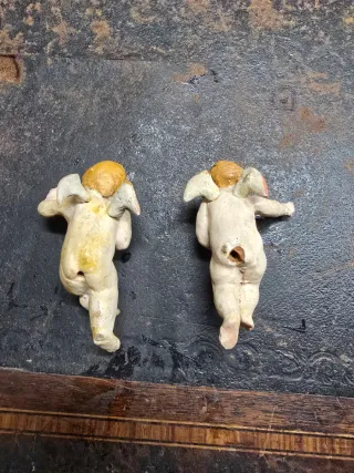 Coppia angeli d'epoca