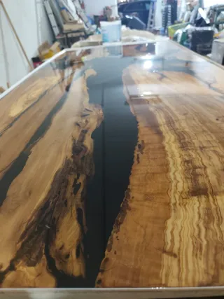 Mesa Comedor Madera y Metal