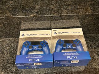 2 Controller PS4 Blu Dualshock 4