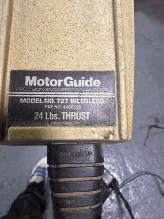 Motor eléctrico para pie de barco