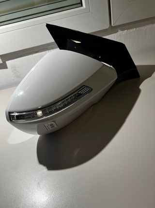 Espejo retrovisor Derecho Hyundai i40 blanco/negro